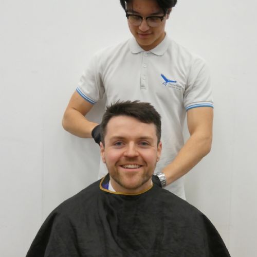 Buzzcut for charity