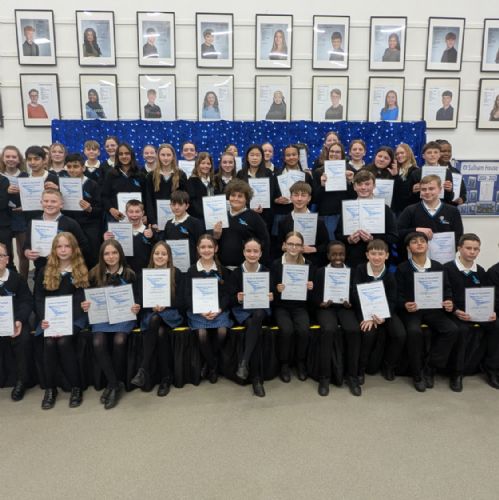 Key Stage 3 Pride of Denefield Awards Evening